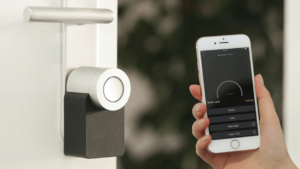 Smart Lock on Front Door